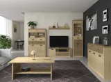 denzel-komoda-3d2s-dab-cremona-dab-lefkas-glebokosc-mebla-36-5-cm