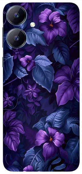 etui-case-do-realme-note-60-kwiaty-rosliny