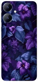 etui-case-do-realme-note-60-kwiaty-rosliny