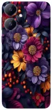 etui-case-do-realme-note-60-kwiaty-rosliny