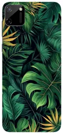etui-case-do-realme-c11-2021-liscie-ogrody-zielen