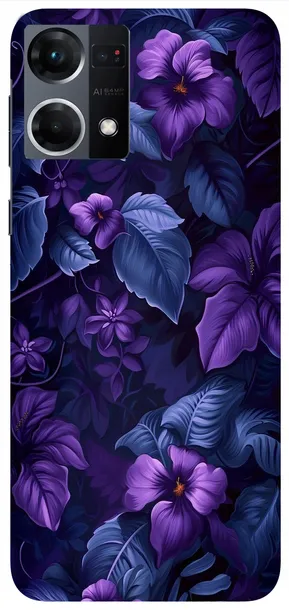 etui-case-do-oppo-reno7-kwiaty-rosliny