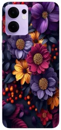 etui-case-do-oppo-reno13-f-kwiaty-rosliny