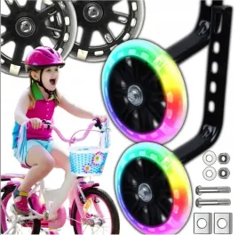 kolka-boczne-do-roweru-dzieciecego-podporowe-swiecace-led-2szt