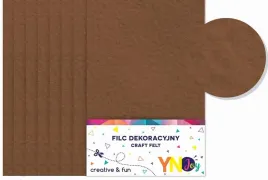 filc-dekoracyjny-8szt-brazowy-interdruk-super-cena