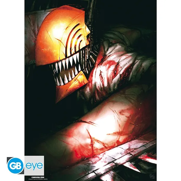 plakat-2szt-chainsaw-man-rodzaj-gadzetu-ksiazkowy-komiksowy