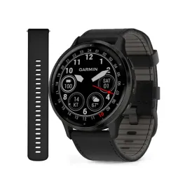 garmin-venu-3-slate-z-czarnym-skorzanym-paskiem