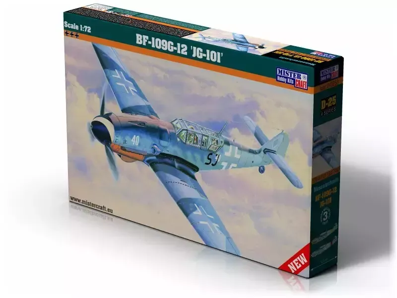 bf-109g-12-jg-101-d-25-1-72