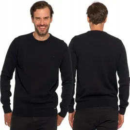 sweter-meski-klasyczny-bawelniany-dlugi-rekaw-okragly-dekolt-moraj-xl