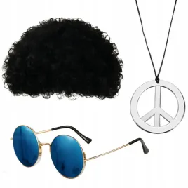 peruka-afro-naszyjnik-peace-okulary-hipis-disco-hippie-retro-lata-60
