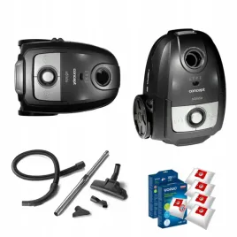 odkurzacz-workowy-concept-700w-czarny-metalowa-rura-regulacja-gratis