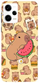 etui-case-do-xiaomi-redmi-note-12-pro-5g-kroliczki-kapibara-misie-dino
