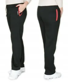 spodnie-damskie-ocieplane-bawelniane-dresowe-gladkie-1180