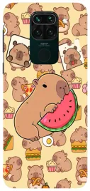 etui-case-do-xiaomi-redmi-note-9-kroliczki-kapibara-misie-dino