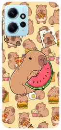 etui-case-do-xiaomi-redmi-note-12-kroliczki-kapibara-misie-dino