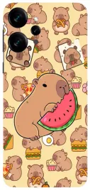 etui-case-do-xiaomi-redmi-12-kroliczki-kapibara-misie-dino