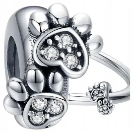 charms-stoper-lapa-psa-srebro-925-zawieszka-pies-lapka-charms-srebrny