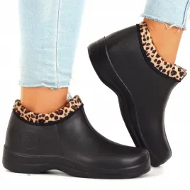 kalosze-damskie-gumowce-piankowe-krotkie-ocieplane