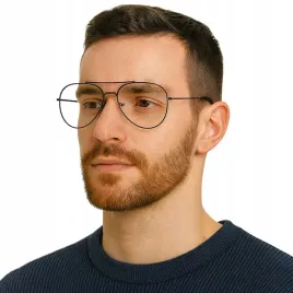 okulary-zerowki-meskie-pilotki-filtrem-swiatla-niebieskiego-do