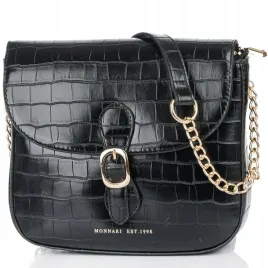 monnari-torebka-kuferek-listonoszka-czarny-kroko-lodka-czarna-premium