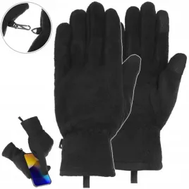 rekawiczki-zimowe-meskie-polarowe-dominator-smart-polar-cieple-czarne