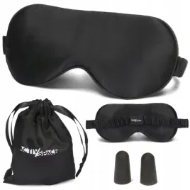 opaska-na-oczy-do-spania-jedwabna-premium-piekna-czarna-worek-i