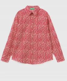 czerwona-wzorzysta-bawelniana-koszula-damska-united-colors-of-benetton-xs