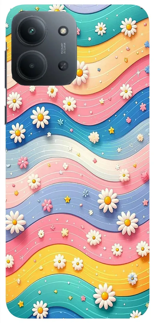 etui-case-do-poco-c85-kwiaty-rosliny