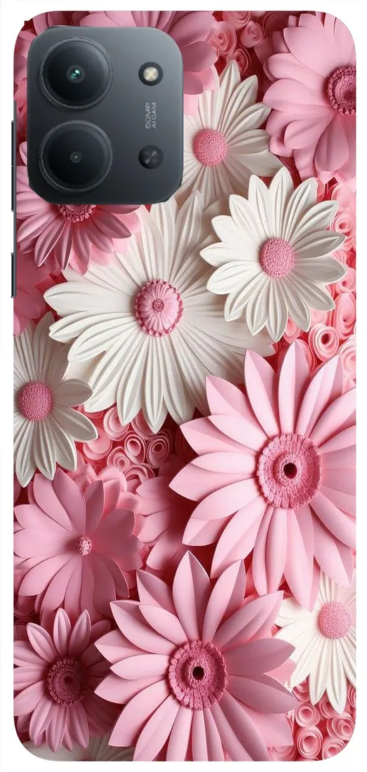 etui-case-do-poco-c85-kwiaty-rosliny