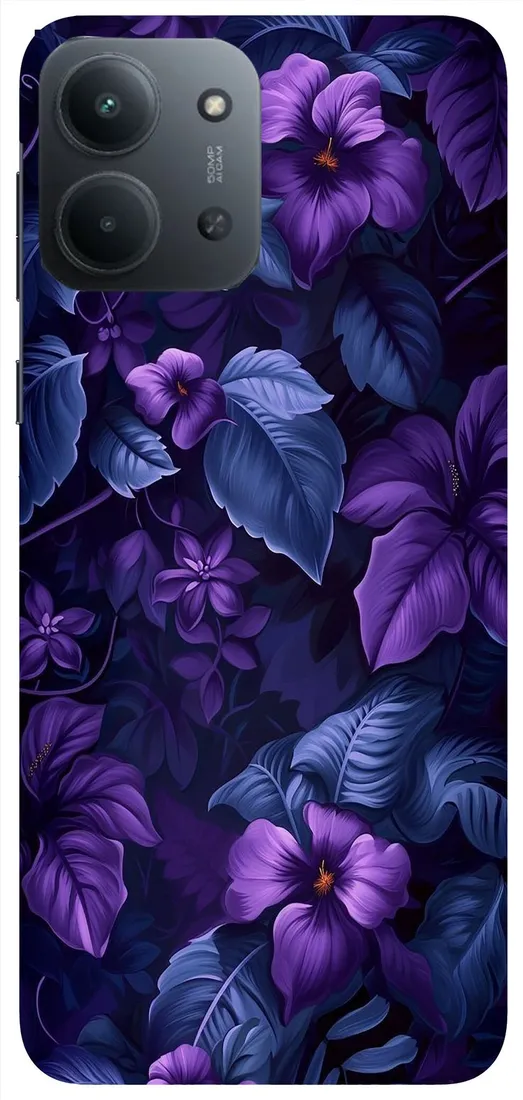 etui-case-do-poco-c85-kwiaty-rosliny