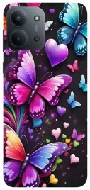 etui-case-do-poco-c85-wzorki-motylki-rozne