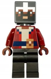 minifigurka-hero-dark-red-torso-numer-min181-z-serii-minecraft