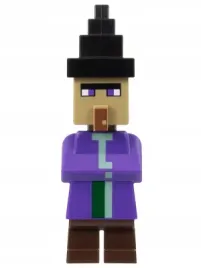 minifigurka-witch-detachable-plain-hat-numer-min150-z-serii-minecraft