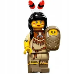 minifigurka-tribal-woman-numer-col15-5-z-serii-15-71011