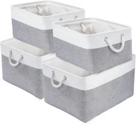 zestaw-4-skladanych-pudelek-do-przechowywania-z-uchwytami-szare