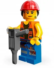 minifigurka-gail-the-construction-worker-colt-9-seria-lego-movie-1-71004