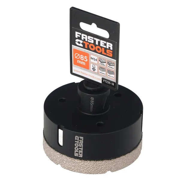 faster-tools-otwornica-diamentowa-do-gresu-m14-85mm-marka-faster-tools