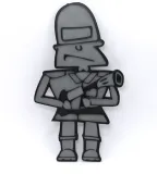 kapitan-bomba-figura-scienna-3d-szary