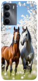 etui-case-do-realme-14x-pieski-konie-horse