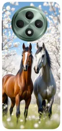 etui-case-do-oppo-reno12-f-pieski-konie-horse
