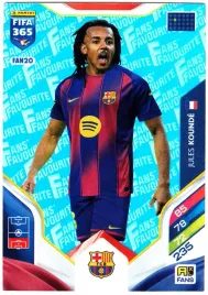panini-fifa-365-2026-fans-favourite-jules-kounde-fan20-niebieski-blue