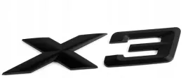 bmw-x3-napis-emblemat-naklejka-logo-znaczek-na-klape-tyl-matowy