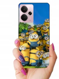 etui-case-do-realme-14-smerfy-gabka-patryk-minionki