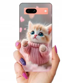 etui-case-do-google-pixel-7a-kotki-slodkie-konie