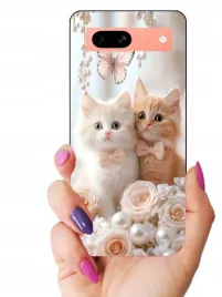 etui-case-do-google-pixel-7a-kotki-slodkie-konie