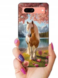 etui-case-do-google-pixel-7a-kotki-slodkie-konie