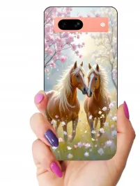 etui-case-do-google-pixel-7a-kotki-slodkie-konie