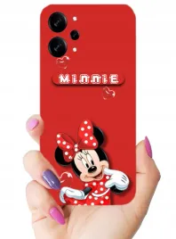 etui-do-xiaomi-redmi-12-myszka-minnie-daisy-skye-smerfetka