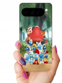 etui-case-do-google-pixel-8-pro-smerfy-gabka-patryk-minionki