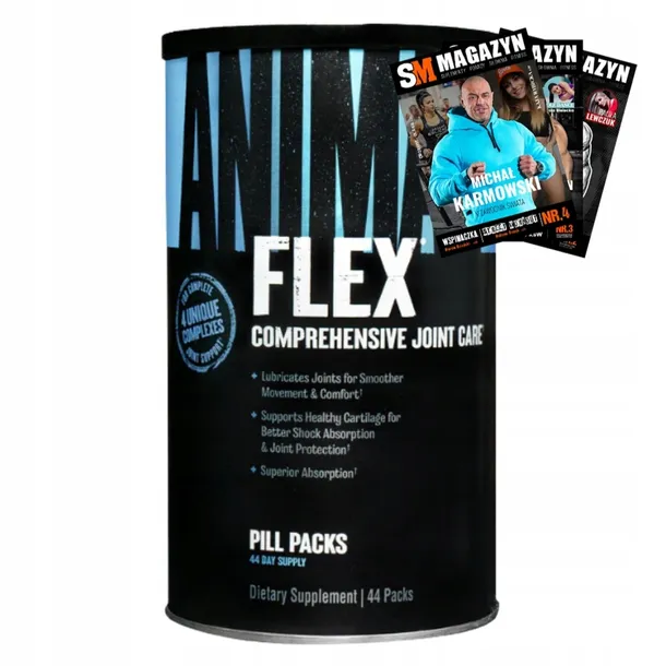 UNIVERSAL ANIMAL FLEX 44 SASZETKI WSPARCIE STAWÓW WIĘZADEŁ I REGENERACJI